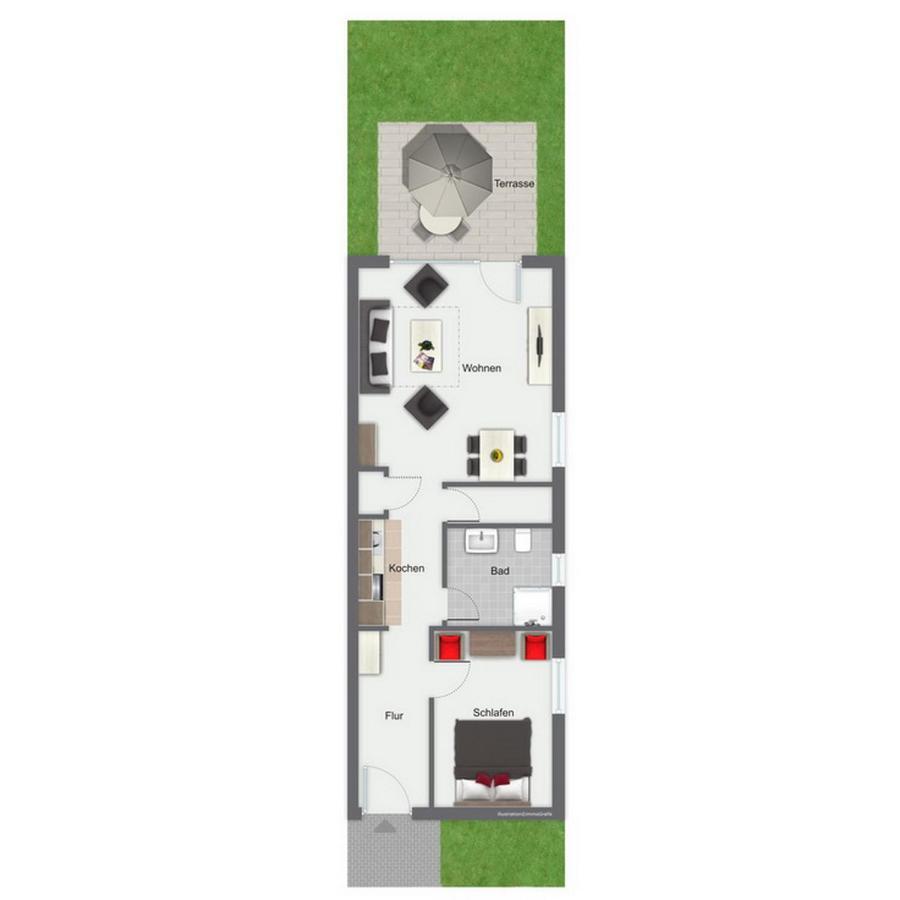 Feriendorf Papillon Wohnung 09-4 Больтенхаген Экстерьер фото